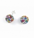 Boucles d’oreilles boule Couleur