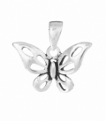 Colgante Plata Mariposa 10mm