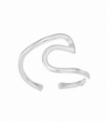 Bague Argent Pied Midi Vague