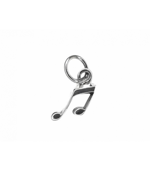 Pendentif Argent Note de Musique 15mm