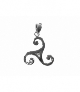 Pendentif Argent Triskèle 18mm