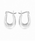 Boucles d'oreilles Argent U Fermoir Créole Prix Paire