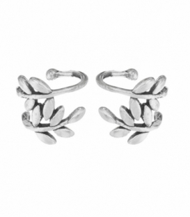 Cartilage Argent Feuilles Prix Paire