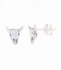 Boucles d’oreilles Argent Tête Buffle Prix Paire