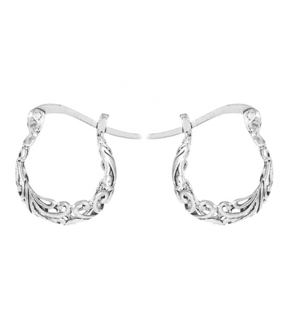 Boucles d'oreilles Argent Filigrane 16mm Prix Paire