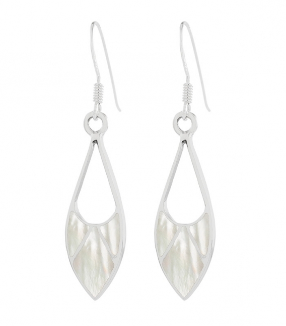 Boucles d'oreilles Argent Pierre 26mm Prix Paire