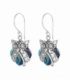 Boucles d'oreilles Pierre Hibou 16mm Prix Paire