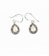 Boucles d'oreilles Argent Email