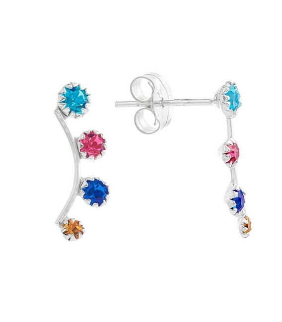 Boucles D'oreilles Zirconium. Prix Paire