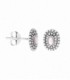 Boucles d'oreilles Argent Pierre 9mm Prix paire