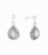 Boucles d'oreilles Argent Larme