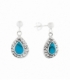 Boucles d'oreilles Argent Larme