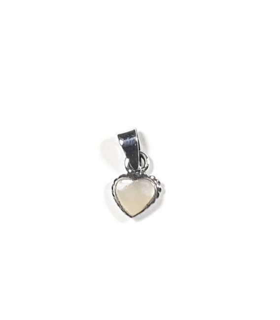 Pendentif Argent Coeur 8mm