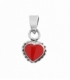 Pendentif Argent Coeur 8mm