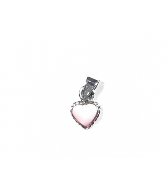 Pendentif Argent Coeur 8mm