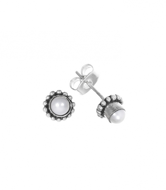 Boucles d'oreilles Vieil Argent Prix Paire