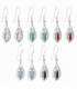 Boucles d'oreilles Argent Pierre 1,80cm. Prix Paire