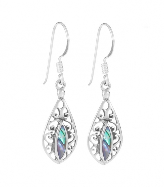 Boucles d'oreilles Argent Pierre 1,80cm. Prix Paire