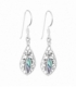 Boucles d'oreilles Argent Pierre 1,80cm. Prix Paire