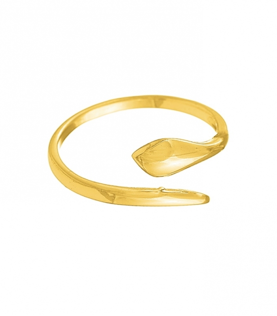 Bague Argent Serpent Recouverte