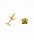 Boucles d'oreilles Argent Patte de Chien Recouverte Prix Paire