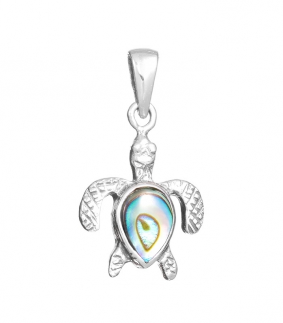 Pendentif Argent Tortue 16mm