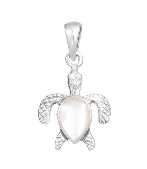 Pendentif Argent Tortue 16mm