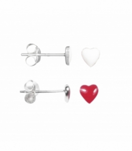 Boucles d'oreilles Coeur Prix Paire