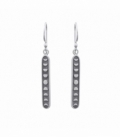 Boucle d'oreille Argent Phases Lune 22mm Prix Paire