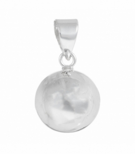 Pendentif Argent Appelant d'ange Lisse