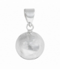 Pendentif Argent Appelant d'ange Lisse