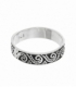 Bague Argent Tribal 709