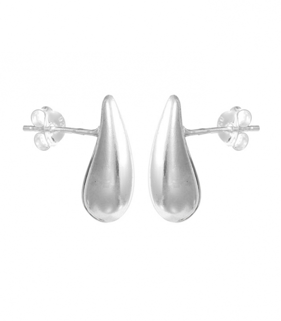 Boucle d'oreille Argent Goutte d'eau 16mm Prix Paire