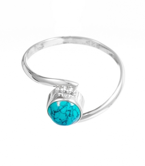 Bague Argent Turquoise