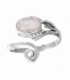 Anillo Plata Piedra Ajustable