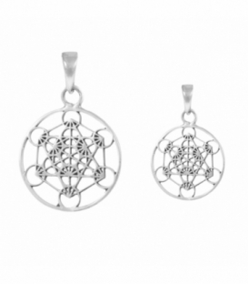 Pendentif Argent Metatron