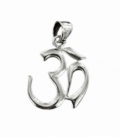 Pendentif Argent Om 33mm