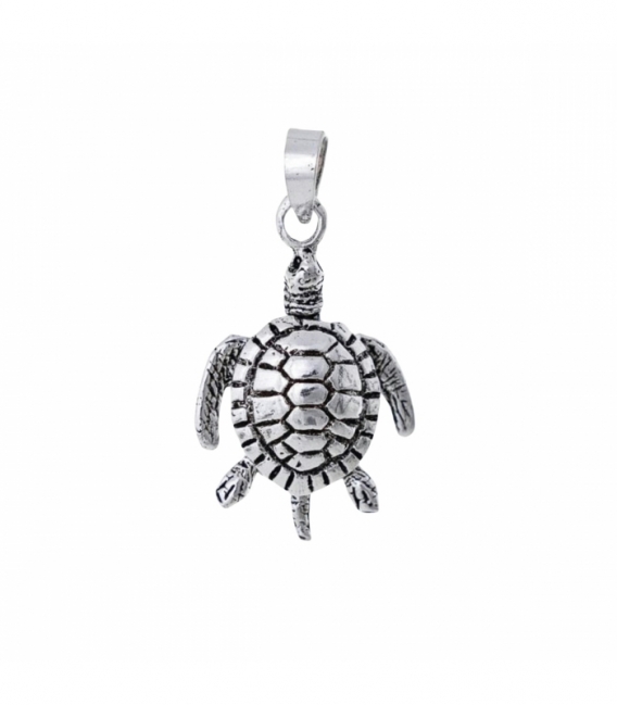 Colgante Plata Tortuga Articulada 1,90cm