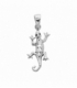 Pendentif Argent Lézard 2,10cm