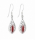 Boucles d'oreilles Argent Pierre 1,80cm. Prix Paire