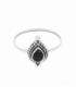 Anillo Plata Onix 14X 8mm