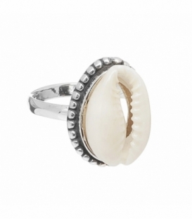 Bague Argent Coquillage