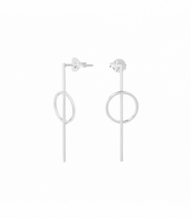 Boucles d'oreilles Argent Design 3,00cm Prix Paire