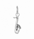 Pendentif Argent Saxophone 18mm Prix Paire