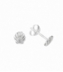 Boucles d'oreilles Argent Coquillage 5.6mm Prix Paire