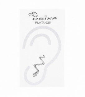 Boucles d’oreilles Argent Grimpeur Serpent Prix Paire