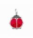 Pendentif Argent Coccinelle 12mm