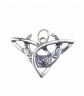 Pendentif Argent Triqueta 21mm