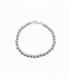 Bracelet Argent Boules 17cm Ø5mm