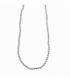 Collier Argent Boules 45cm Ø5mm